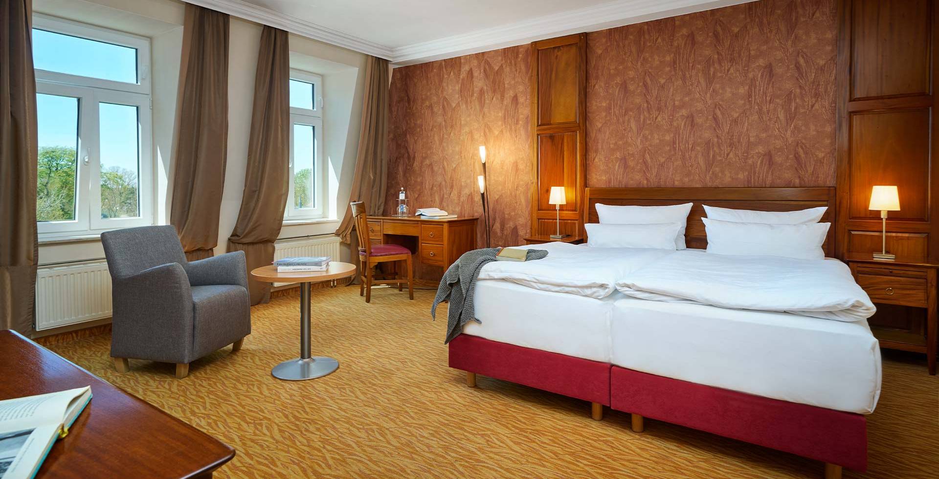 Komfort-Doppelzimmer Landseite