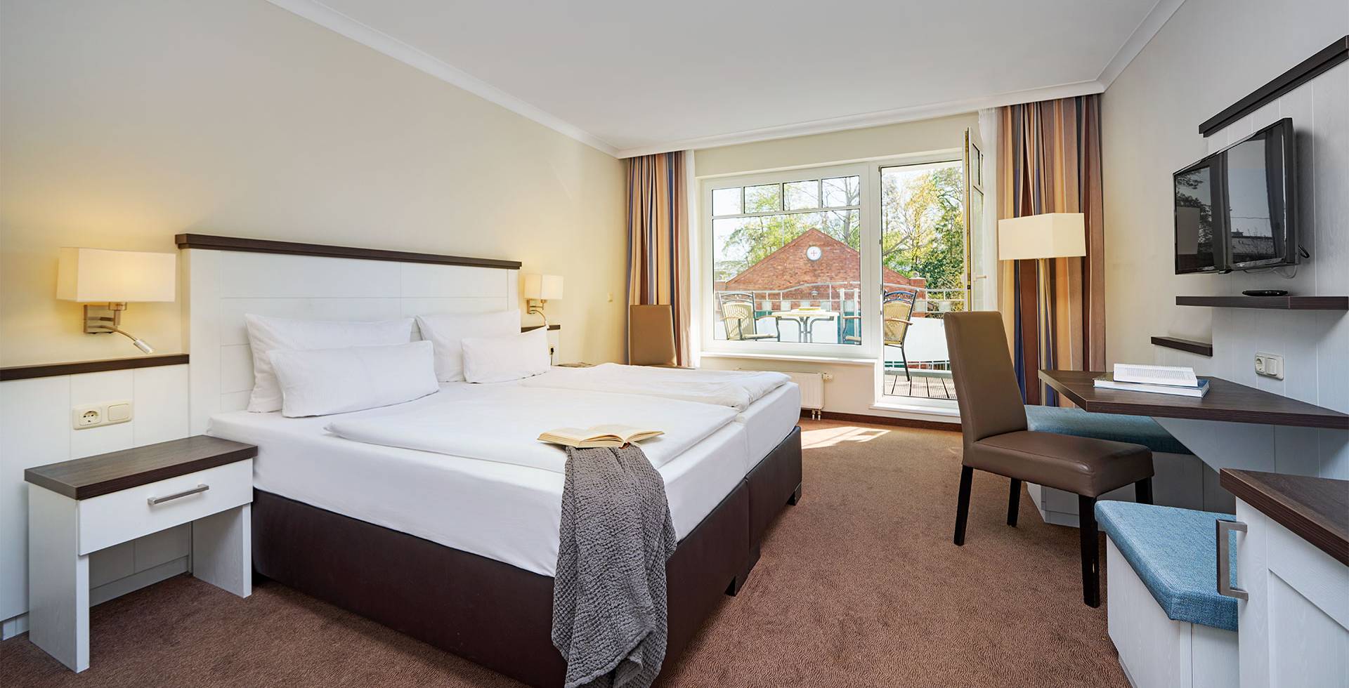 Economy-Doppelzimmer Landseite