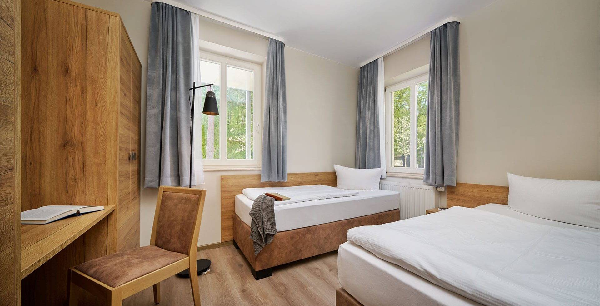 Familiensuite zur Landseite (Kutscherhaus)