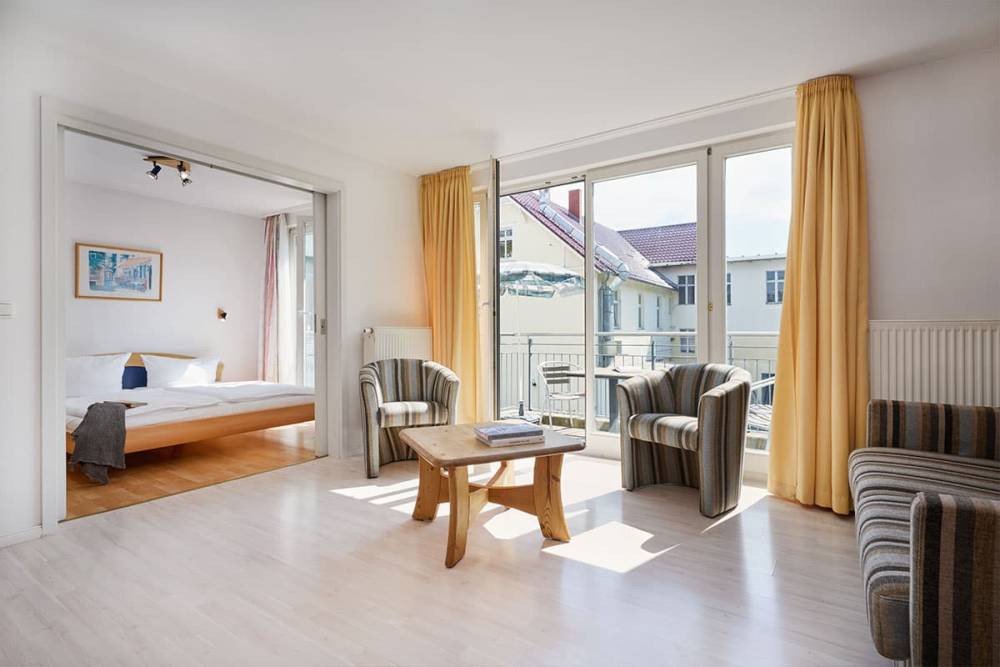 2-Raum-Appartement mit Balkon