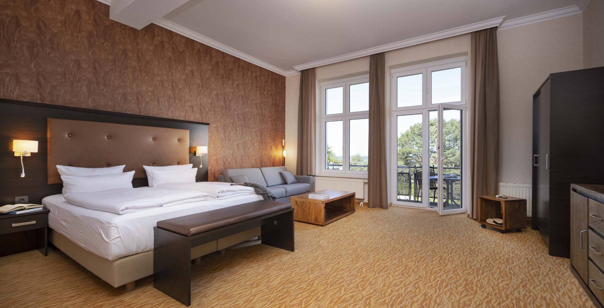 Komfort-Doppelzimmer Meerseite