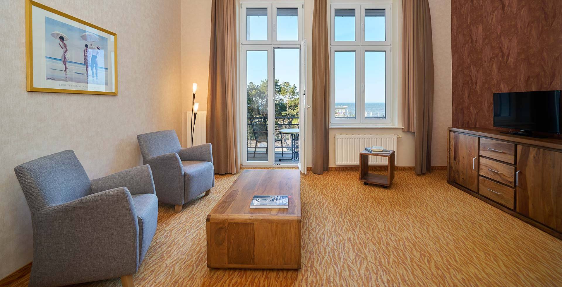 Juniorsuite seitliche Meerlage (1. Etage)