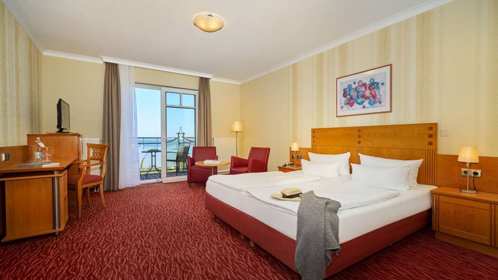 Komfort-Doppelzimmer zur Meerseite (3./4. Etage)