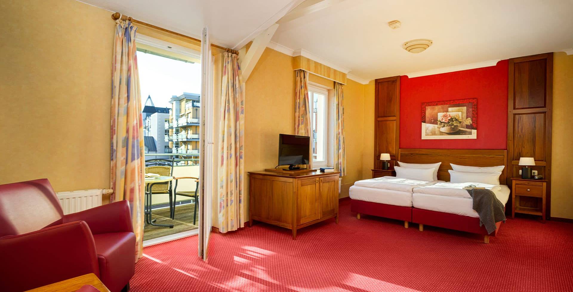 Standard-Doppelzimmer zur Landseite