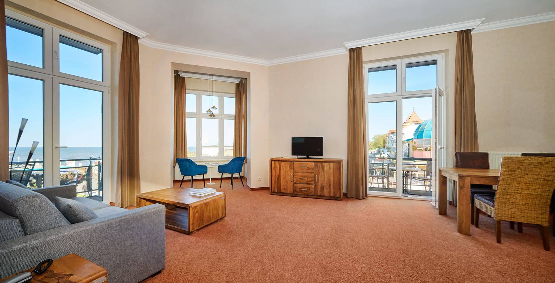 Turmsuite Meerseite (1. Etage)